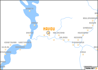 map of Mavou