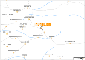 map of Mavrélion