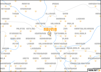 map of Mavriá