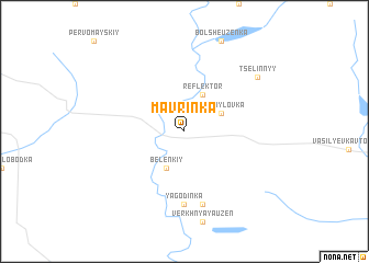 map of Mavrinka