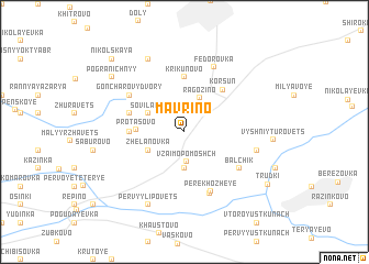 map of Mavrino