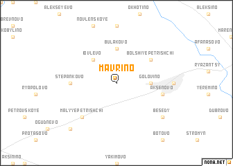 map of Mavrino