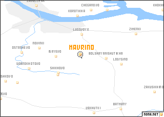 map of Mavrino