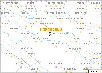 map of Mavrodolu