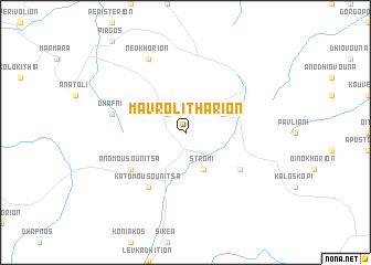 map of Mavrolithárion