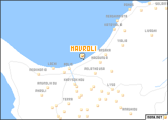 map of Mavroli