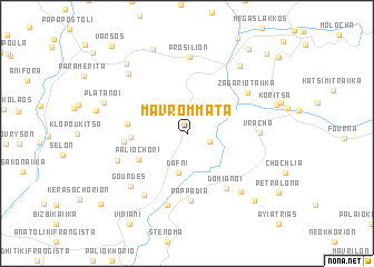 map of Mavrommáta