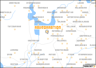 map of Mavrommátion