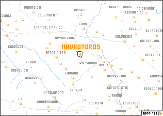 map of Mavronóros