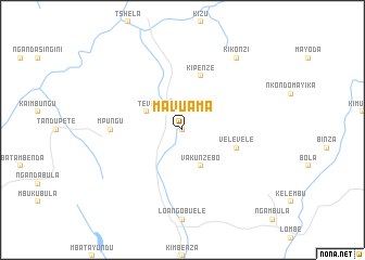 map of Mavuama