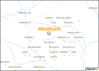 map of Mavundleni