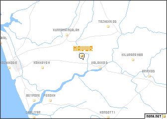 map of Māvūr