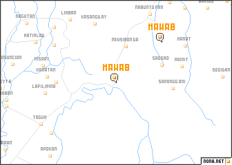 map of Mawab