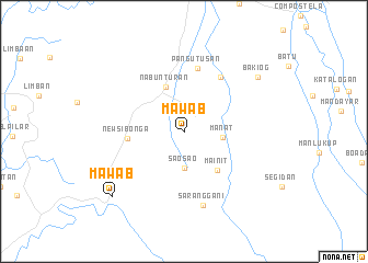 map of Mawab