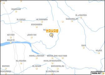 map of Ma‘wab