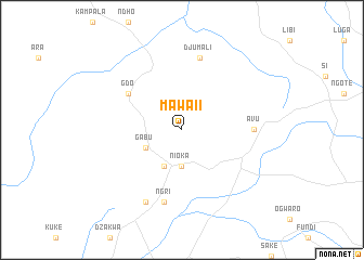 map of Mawa II