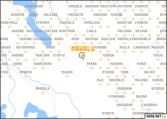 map of Mawalu