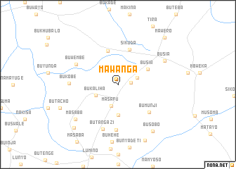 map of Mawanga