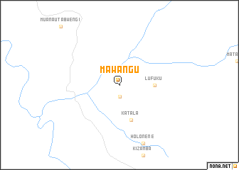 map of Mawangu