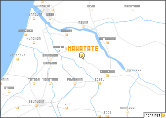 map of Mawatate