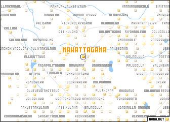 map of Mawattagama