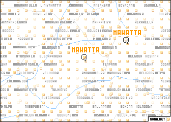 map of Mawatta