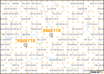 map of Mawatta