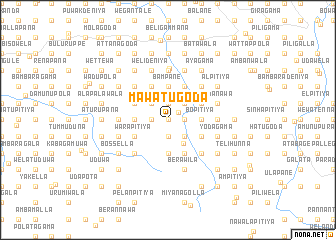 map of Mawatugoda