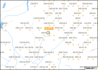 map of Mā-wa