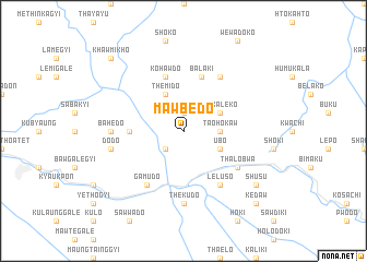 map of Mawbedo