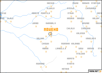 map of Maweha