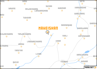 map of Maweishan