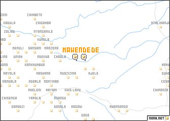 map of Mawende