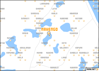 map of Mawengo