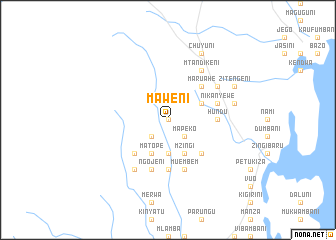 map of Maweni