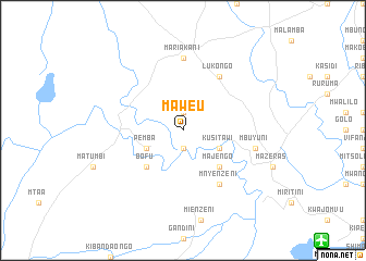 map of Maweu