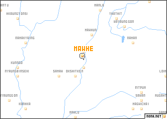 map of Mawhe