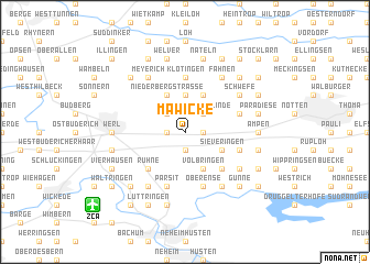 map of Mawicke