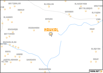 map of Mawkal