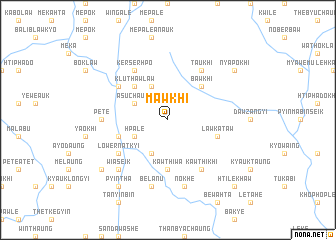 map of Mawkhi