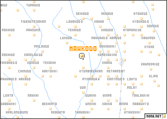 map of Mawkodo