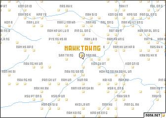 map of Mawk-tawng