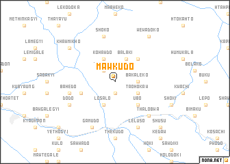 map of Mawkudo