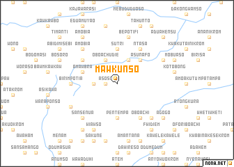 map of Mawkunso