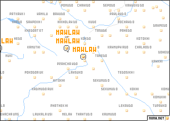 map of Mawlaw