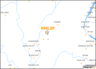 map of Mawlon