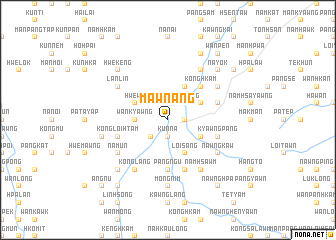 map of Mawnang