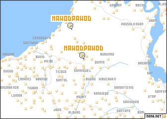 map of Mawodpawod