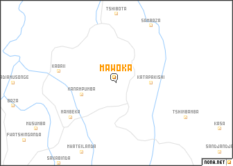 map of Mawoka