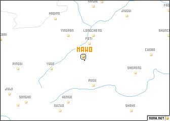 map of Mawo